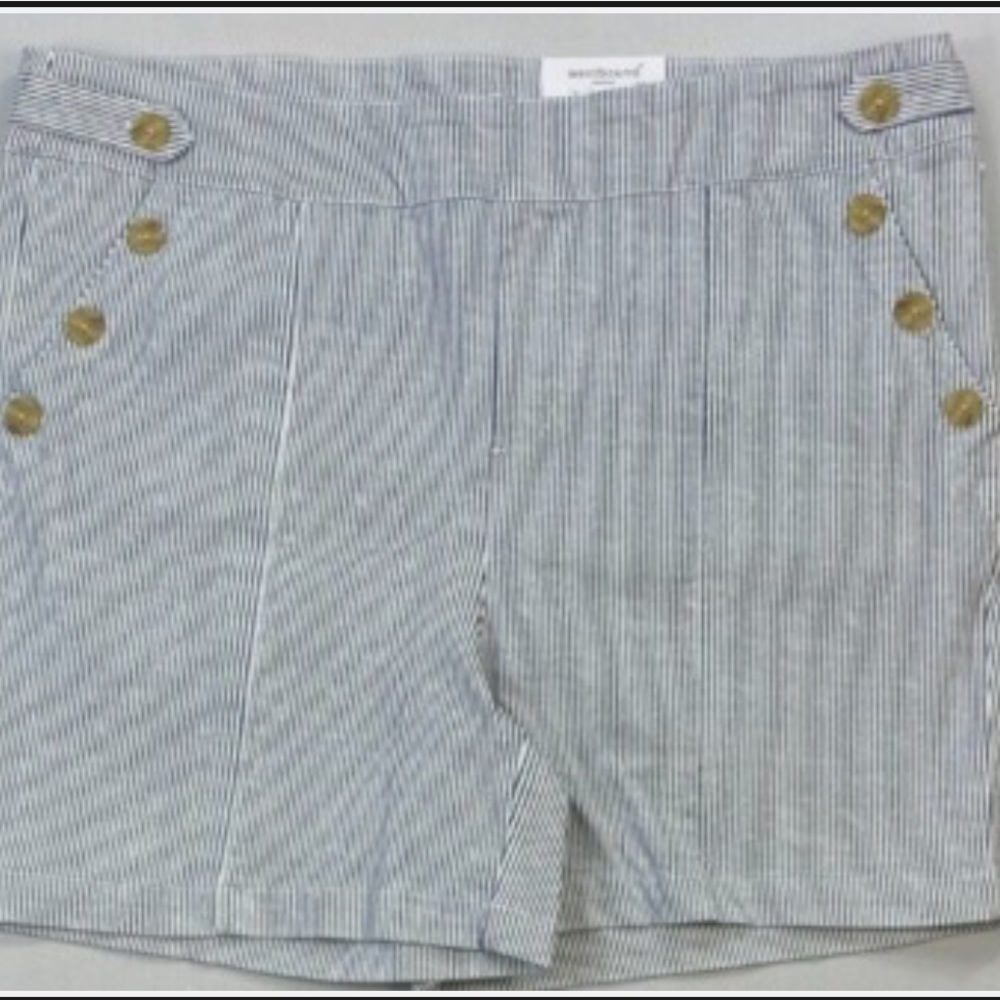 Westbound Shorts Westbound Marina High Rise Striped Short - Picture 3 of 8